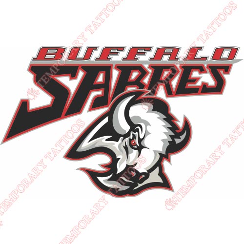Buffalo Sabres Customize Temporary Tattoos Stickers NO.80
